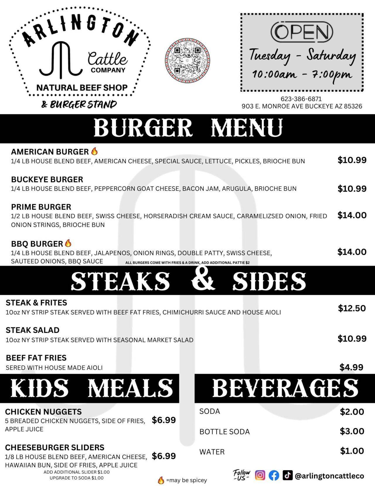 Burger Stand Arlington Cattle Company