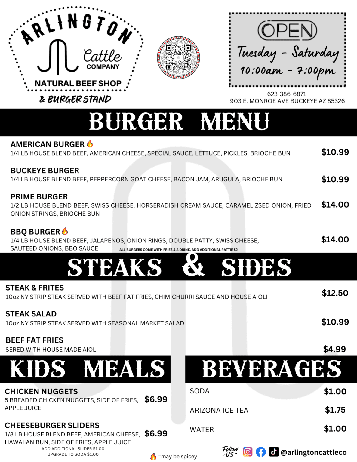 Burger Stand Arlington Cattle Company